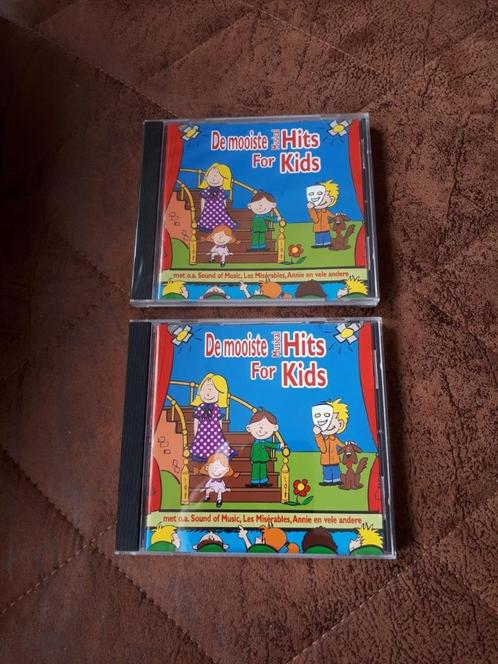 CD - De Mooiste Musical Hits for Kids - € 1.00, Cd's en Dvd's, Cd's | Kinderen en Jeugd, Zo goed als nieuw, Muziek, Tot 2 jaar