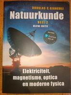 Natuurkunde, deel 2 Elektriciteit, magnetisme, optica en ..., Boeken, Ophalen of Verzenden, Zo goed als nieuw, Natuurkunde, Douglas C. Giancoli
