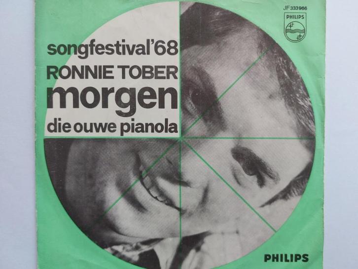Ronnie Tober - Morgen / Die Ouwe Pianola, Cd's en Dvd's, Vinyl Singles, Ophalen of Verzenden