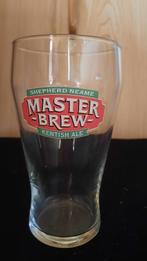 GLAS - Master Brew Shepherd Neame Kentish Ale, Ophalen of Verzenden, Bierglas