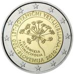 2 euros Slovénie 2010 - Jardins Botaniques (UNC), 2 euros, Slovénie, Enlèvement ou Envoi, Monnaie en vrac