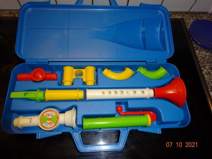 Fisher price crazy combo horn*VINTAGE* Volledig!, Kinderen en Baby's, Speelgoed | Fisher-Price, Ophalen of Verzenden