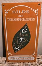 Emaille bord Tabak, Verzamelen, Merken en Reclamevoorwerpen, Ophalen