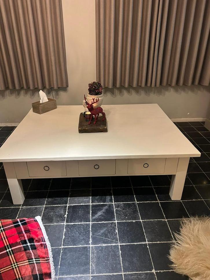 Prachtige landelijke salontafel, Maison & Meubles, Tables | Tables de salon, Comme neuf, Enlèvement