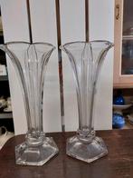 Paire de vases Américain Luxval Val St Lambert * Art Déco, Enlèvement ou Envoi