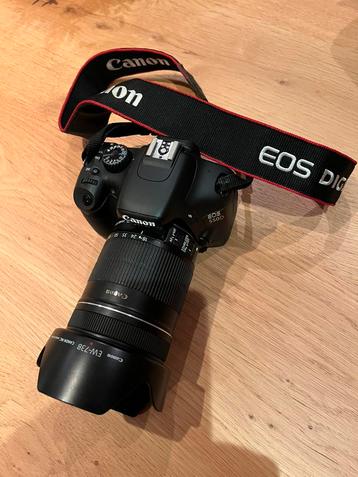 Canon Eos 550D met EFS 18-135 beschikbaar voor biedingen