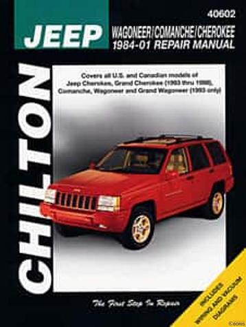 Boek Werkplaats Jeep ZJ 1984-2001 Chilton/nieuw