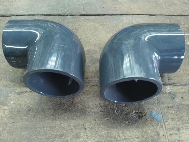 Lot sanitair materiaal, Doe-het-zelf en Bouw, Buizen en Afvoer, Nieuw, Bochten, PVC, Minder dan 2 meter, 20 tot 40 mm, Ophalen of Verzenden