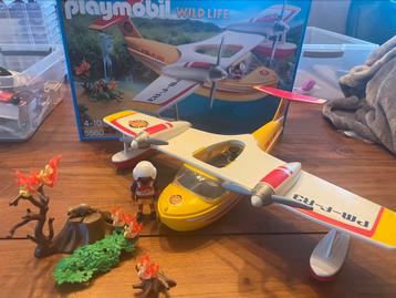 Playmobil 5560 avion de sauvetage vie sauvage, Enlèvement ou Envoi, Comme neuf, Ensemble complet