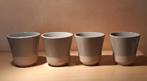 4 tassen Americano koffiekop (nieuw), Tasse(s) et/ou soucoupe(s), Uni, Autres matériaux, Enlèvement