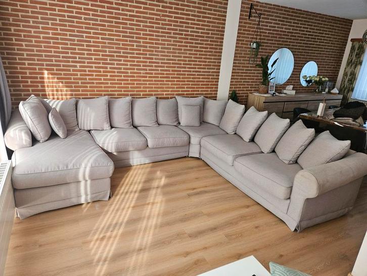 Canapé double angle, déhoussable, Maison & Meubles, Canapés | Coins salons complets, Tissus