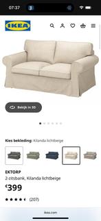 Ektorp zitbank 2 personen, Huis en Inrichting, Ophalen, Stof