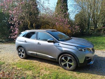 Peugeot 3008 Crossway / 1.5 BlueHDi / manuelle / 70.300km, Autos, Argent ou Gris, Achat, Euro 6, Noir