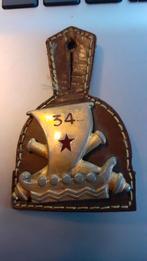 pucelle française 34eme régiment artillerie, Collections, Objets militaires | Général, Enlèvement ou Envoi, Armée de terre, Emblème ou Badge