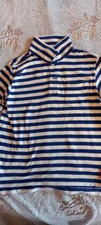 blauw wit gestreepte polo ralph lauren maat 116, Jongen of Meisje, Ophalen of Verzenden, Zo goed als nieuw, Shirt of Longsleeve