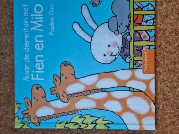 Pauline Oud - Naar de dierentuin met Fien en Milo, Boeken, Kinderboeken | Baby's en Peuters, Zo goed als nieuw, Ophalen
