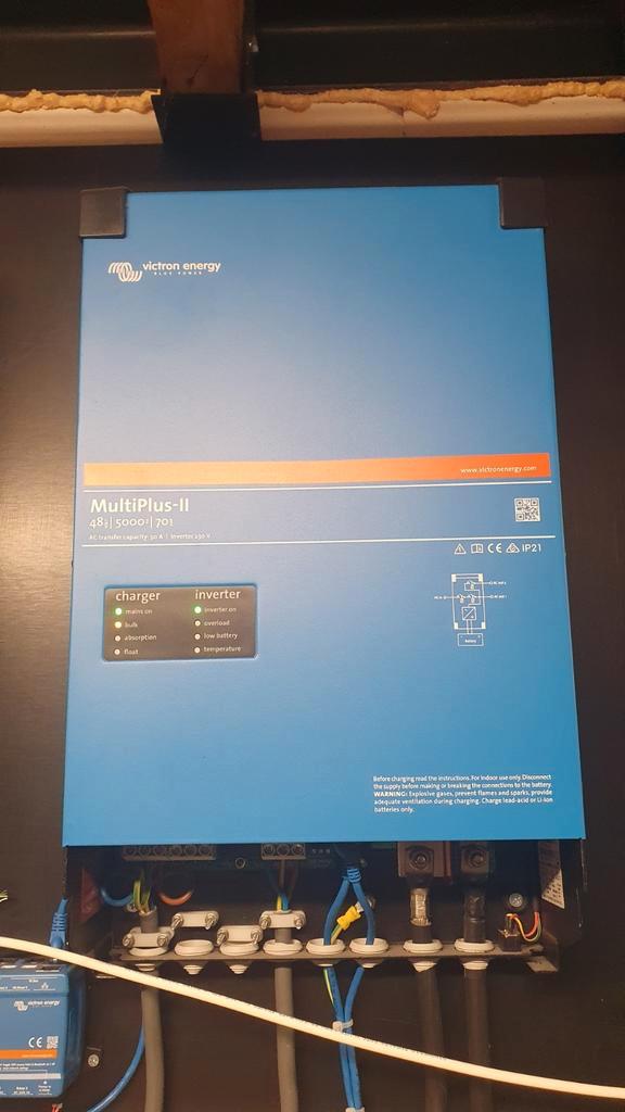 5kWh Thuisbatterij met victron omvormer, Doe-het-zelf en Bouw, Zonnepanelen en Toebehoren, Zo goed als nieuw, Ophalen of Verzenden