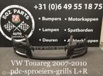 VW Touareg voorbumper met grills origineel 2007-2010, Pare-chocs, Avant, Utilisé, Enlèvement ou Envoi