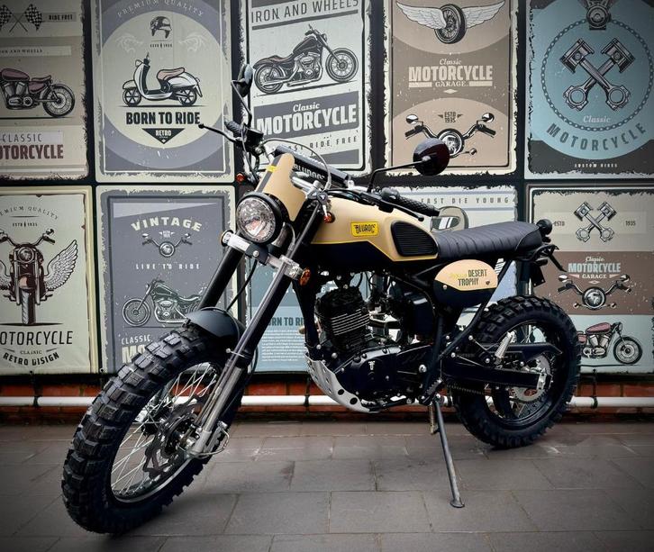 BLUROC Hero 125cc motorfiets — Nieuw — B-rijbewijs, Motoren, Motoren | Overige merken, Particulier, 11 kW of minder, 1 cilinder