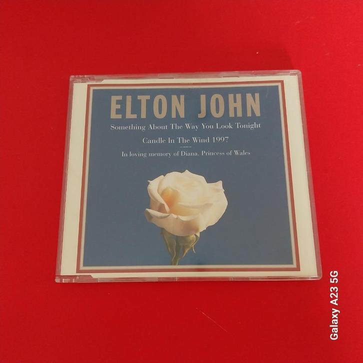 CD „Elton John- ter nagedachtenis aan prinses Diana”, Cd's en Dvd's, Cd's | Pop, Zo goed als nieuw, 1980 tot 2000, Ophalen