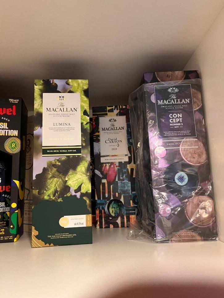 Diverse flessen whisky, Verzamelen, Wijnen, Ophalen