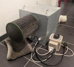 Afzuigmotor slakkenhuis met koolstoffilter, Doe-het-zelf en Bouw, Ventilatie en Afzuiging, Ophalen, Gebruikt, Afzuiger