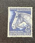 Duitsland: 1941 Grosser preis der dreijahrigen, Ophalen of Verzenden, Gestempeld