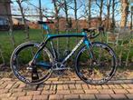 Pinarello Dogma Carbon Dura Ace DI2 Tean Sky maat 55, Fietsen en Brommers, 28 inch, Carbon, Zo goed als nieuw, 15 tot 20 versnellingen