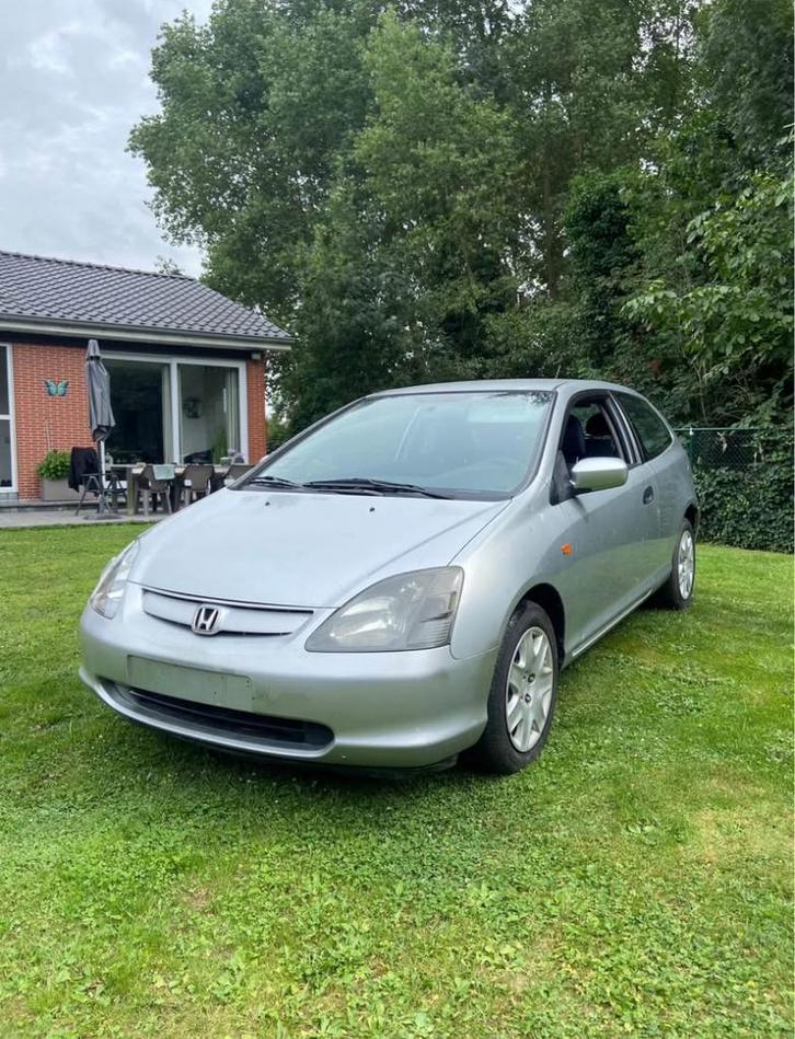Honda Civic EP4 1.7 CTDi, Auto's, Honda, Particulier, Civic, Diesel, Euro 3, 2 deurs, Handgeschakeld, Zilver of Grijs, Grijs, Stof