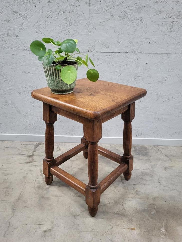 Houten bijzettafeltje of plantentafel, Antiek en Kunst, Curiosa en Brocante, Ophalen