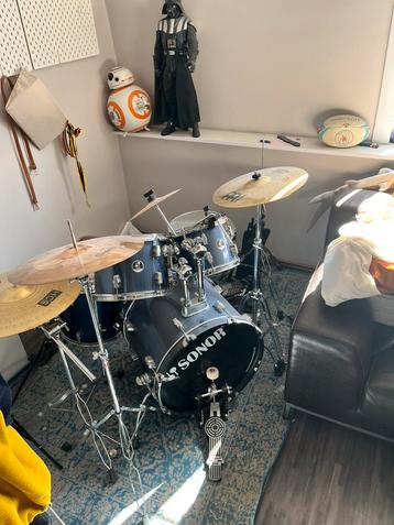 Drum semi prof + extra onderdelen. Goede conditie, Enlèvement, Utilisé