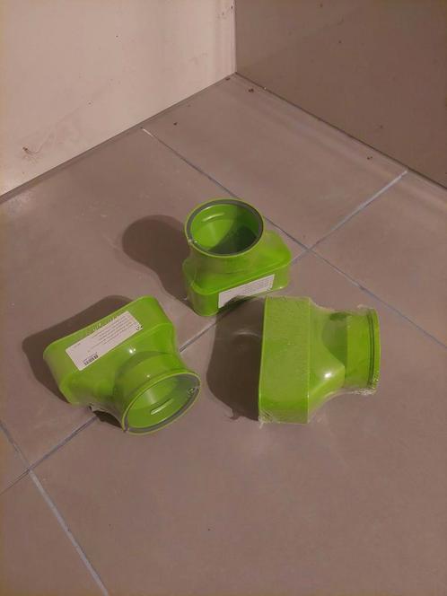 Ubbink AE55 adapter set - 0188695, Doe-het-zelf en Bouw, Ventilatie en Afzuiging, Nieuw, Ophalen