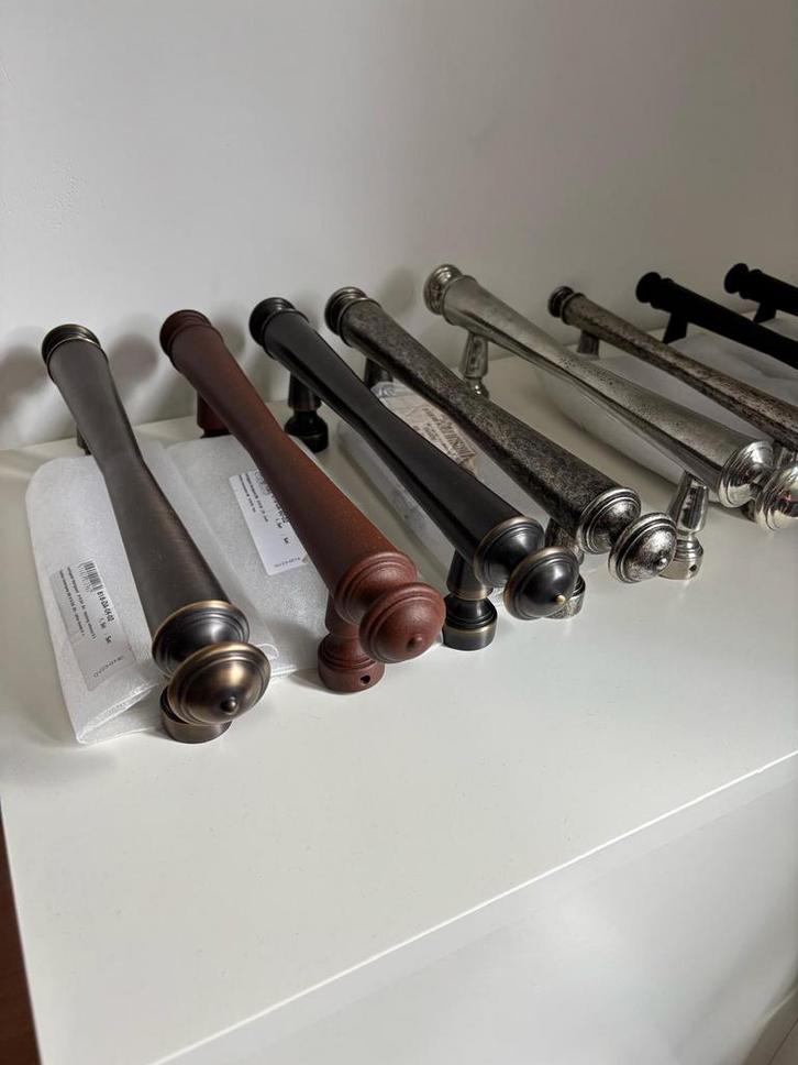 Partij quincalux deurhendels messing inox top kwaliteit, Doe-het-zelf en Bouw, Deuren en Vliegenramen, Nieuw, Ophalen of Verzenden