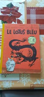 zeer oud kuifje/TINTIN : Le lotus blue : 1954, Eén stripboek, Ophalen of Verzenden, Zo goed als nieuw, Casterman