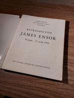 Retrospectieve James Ensor periode 16/6/51 tot 15/8/1951, Ophalen of Verzenden, Gelezen, Schilder- en Tekenkunst