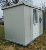 werfkeet, werfbureau, schaftkeet 3.2mx2m, Doe-het-zelf en Bouw, Bouwketen en Schaftketen, Ophalen, Zo goed als nieuw
