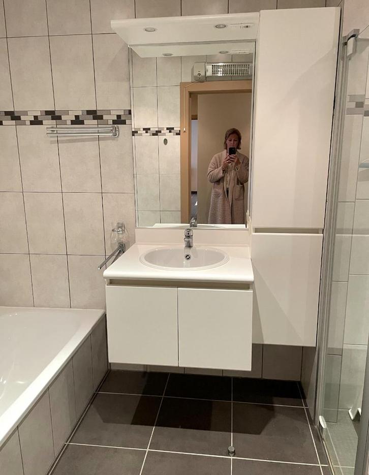 Badkametmeubel, Huis en Inrichting, Badkamer | Badkamermeubels, Gebruikt, Wasbak of Wastafel, Minder dan 100 cm, 50 tot 100 cm