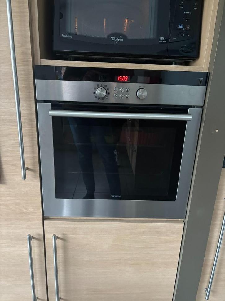 Oven inbouw Siemens 60x60cm, Elektronische apparatuur, Ovens, Gebruikt, Inbouw, Oven met grill, 45 tot 60 cm, 45 tot 60 cm, Hete lucht