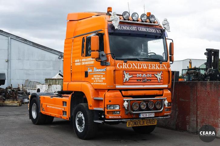 MAN TGA 18.430 4x4 RETARDER PTO AUTO (bj 2007), Auto's, Vrachtwagens, Bedrijf, Te koop, 4x4, MAN, Overige brandstoffen, Automaat
