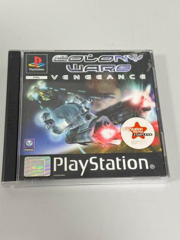 Sony Playstation 1 PS1 Colony Wars Vengeance + boekje PAL beschikbaar voor biedingen