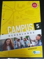 Campus 5 Nederlands Werkboek (Pelckmans), Nieuw, ASO, Nederlands, Ophalen