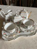 Service à thé en porcelaine ancien (1840), Enlèvement