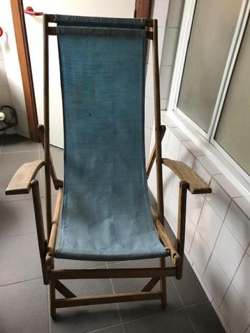vintage strand / ligstoel Torck beschikbaar voor biedingen