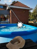 Zwembad Intex 396 cm x 84 cm met filterpomp, Ophalen, Zo goed als nieuw
