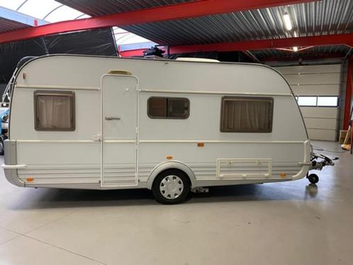 Caravan Tabbert Vivaldi 450 TD met dakairco en nieuwe mover, Caravans en Kamperen, Caravans, Particulier, tot en met 4, 1250 - 1500 kg