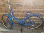 Blauwe Hollandse fiets, Ophalen, Gebruikt, Batavus, (Extra) lage instap