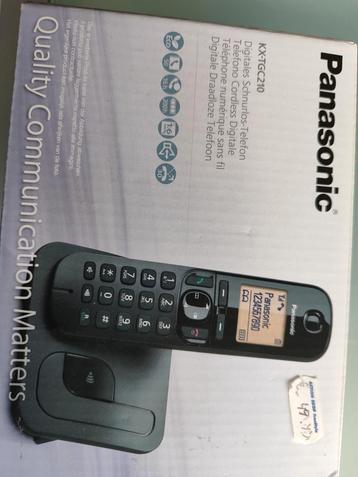 Panasonic KX-TGC210 beschikbaar voor biedingen