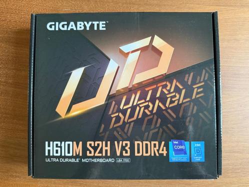 [Nieuw, verzegeld] Gigabyte H610M S2H V3 DDR4-moederbord, Computers en Software, Moederborden, Nieuw, Intel, DDR4, Ophalen