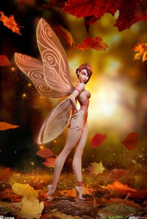 Sideshow J.Scott Campbell "TINKERBELL Fall Variant" Disney, Collections, Disney, Neuf, Statue ou Figurine, Peter Pan ou Pinocchio