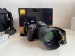 Nikon D90 met lens Nikkor 18-105 Toebehoren, Draagtas, Boek, Spiegelreflex, 12 Megapixel, 8 keer of meer, Zo goed als nieuw